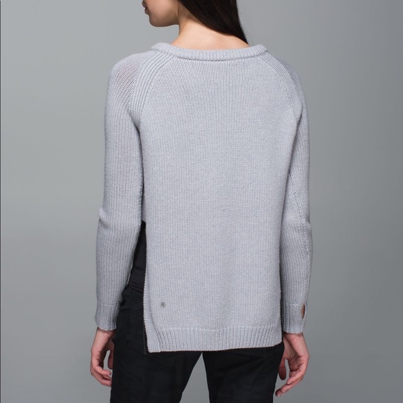 lululemon athletica Sweaters - Lululemon Yin to You Sweater Heathered Grey XS/4